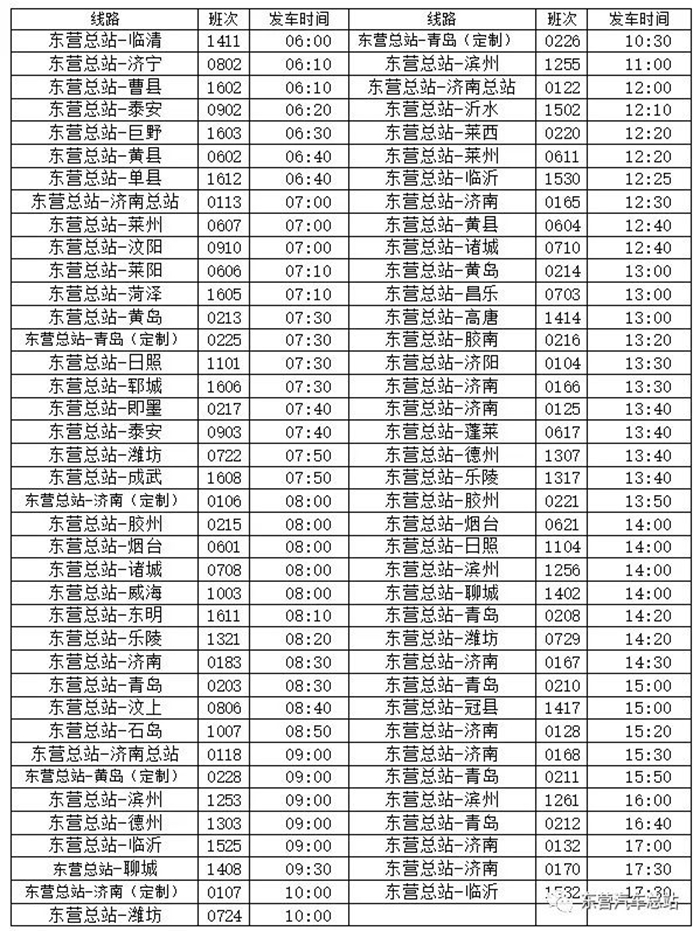 东营火车站最新时刻表及查询指南